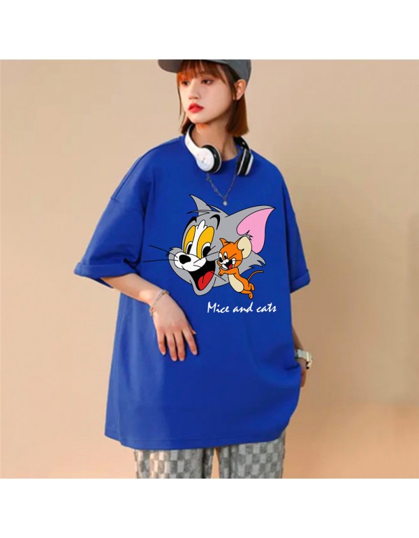 Tom and Jerry 5 Kurzarm-T-Shirts für Damen und He...