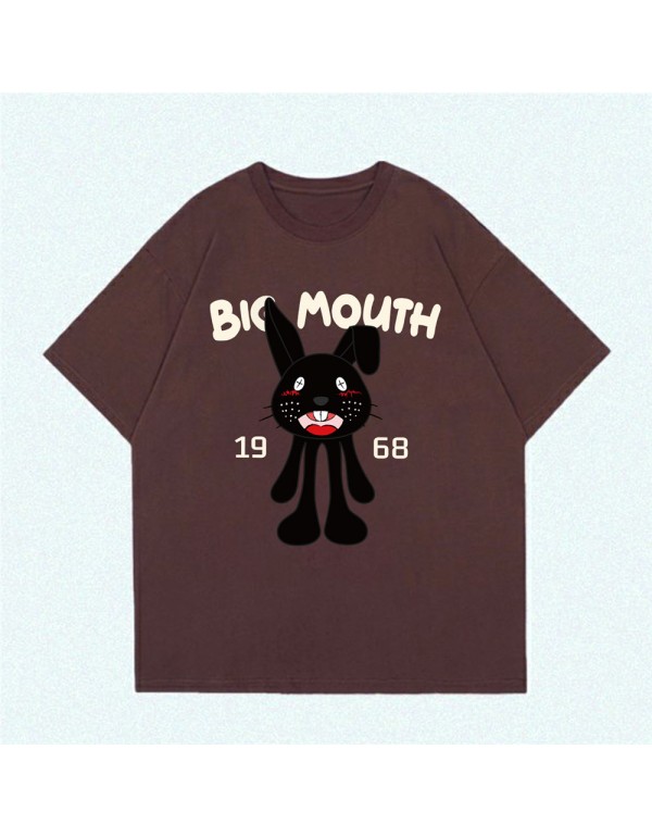 Crazy Black Rabbit 5 Kurzarm-T-Shirts für Damen u...