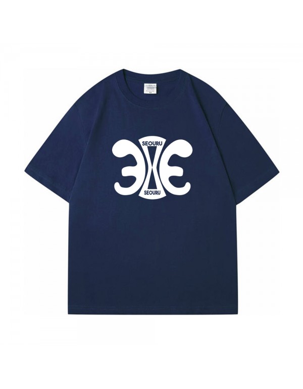 Kurzarm-T-Shirts für Damen und Herren, modisch be...