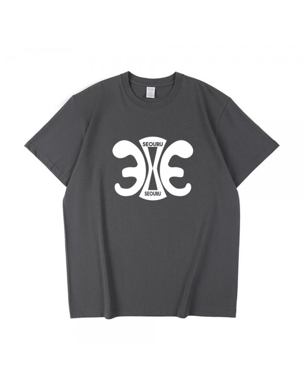 Kurzarm-T-Shirts für Damen und Herren, modisch be...