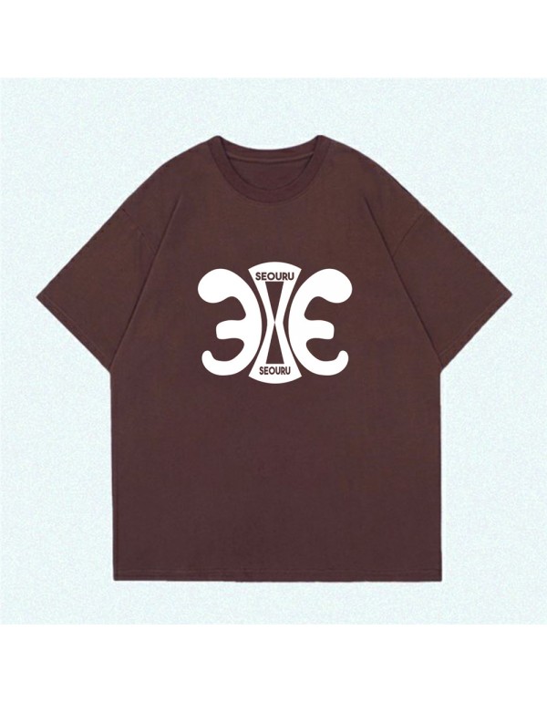 Kurzarm-T-Shirts für Damen und Herren, modisch be...