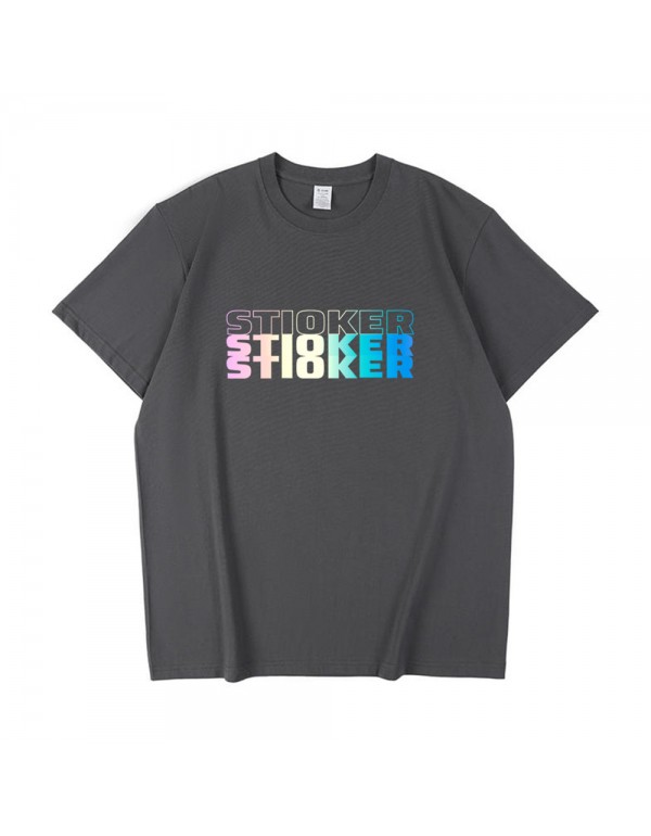 STIOKER 1 Kurzarm-T-Shirts für Damen und Herren, ...