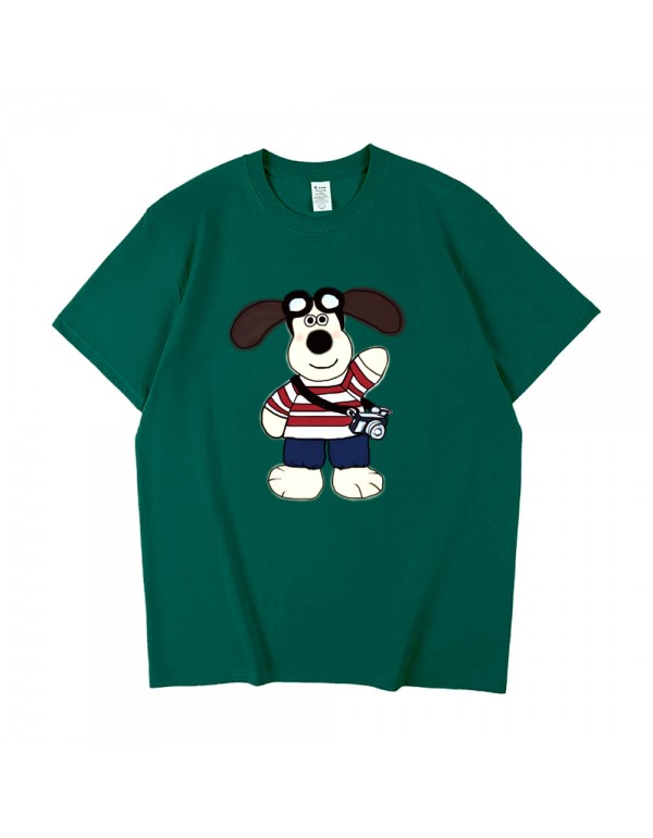 Headmaster Dog 7 Kurzarm-T-Shirts für Damen und H...