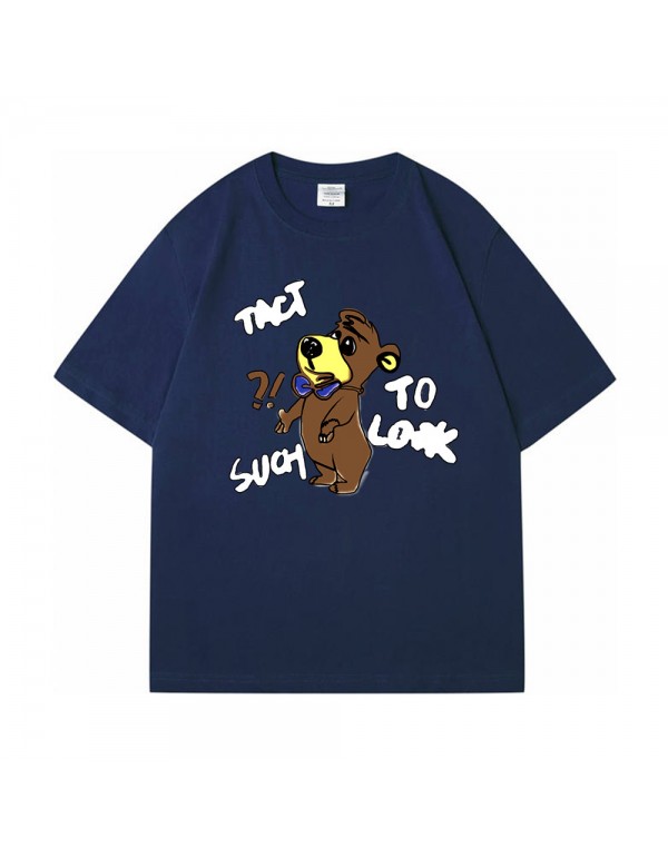 Cute Bear 2 Kurzarm-T-Shirts für Damen und Herren...