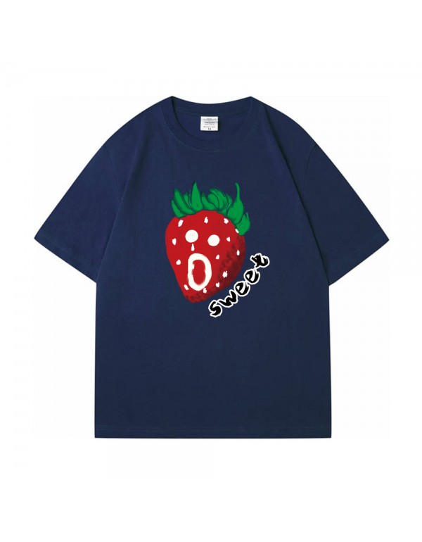 Sweet Strawberry 2 Kurzarm-T-Shirts für Damen und...