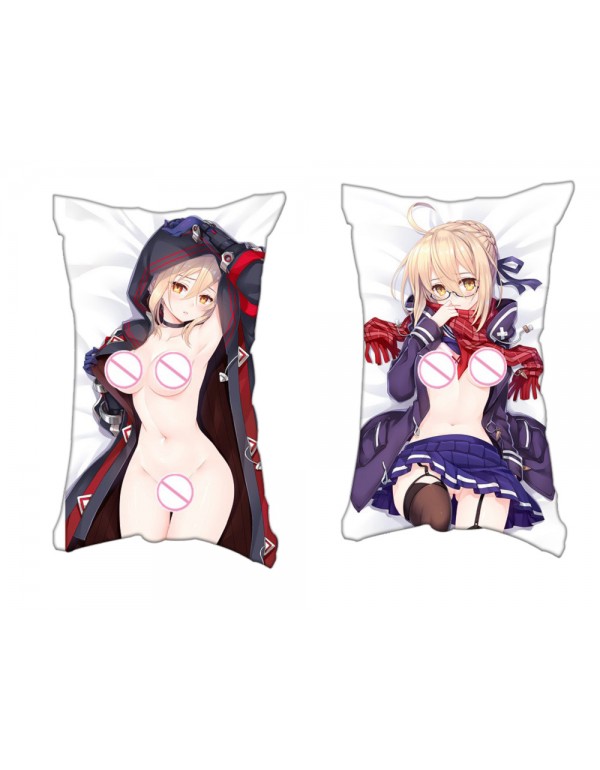 X Alter Fate Anime Zwei-Wege-Trikot-Luftkissen mit Loch 35x55cm（13.7in x 21.6in）