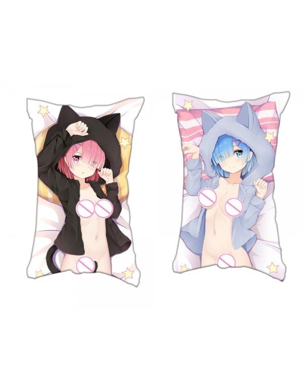 Rem Ram Re Zero Anime Zwei-Wege-Trikot-Luftkissen ...