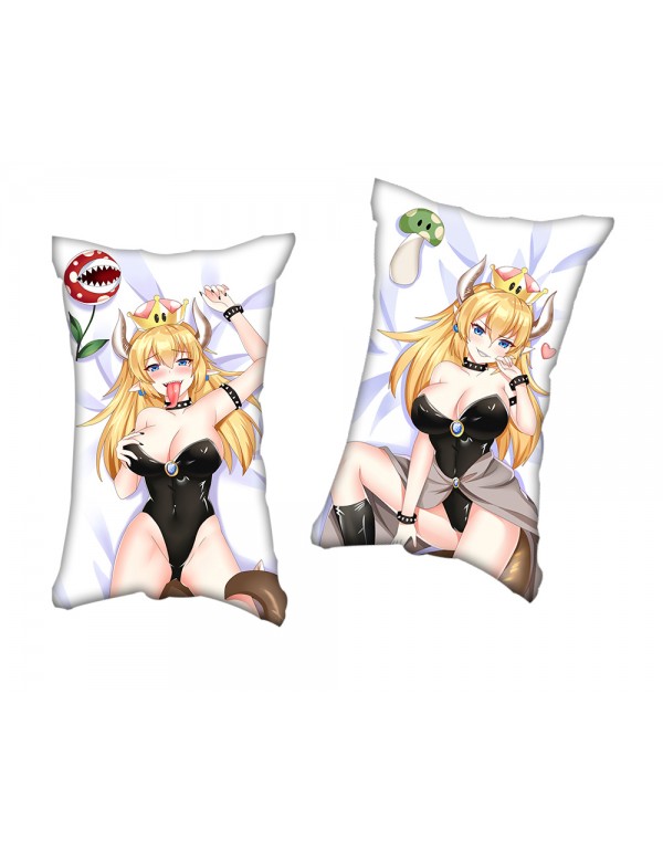 Super Mario Bowsette Princess Bowser Anime Zwei-We...