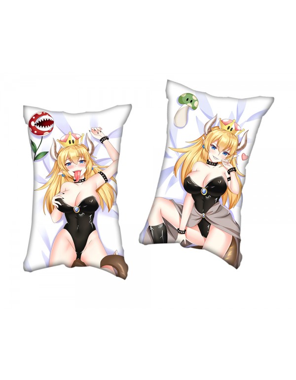 Super Mario Bowsette Princess Bowser Anime Zwei-We...