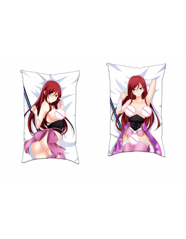 Erza Scarlet Fairy Tail Anime Zwei-Wege-Trikot-Luf...