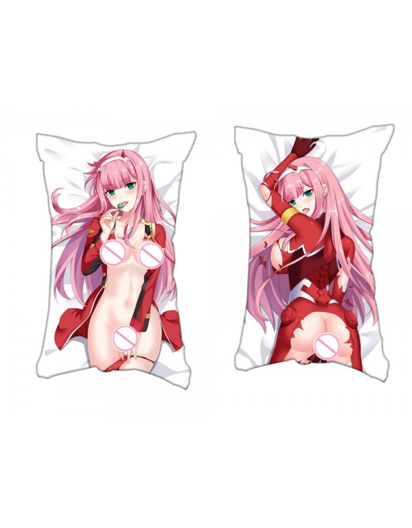 Zero Two Darling in the Franxx Anime Zwei-Wege-Trikot-Luftkissen mit Loch 35x55cm（13.7in x 21.6in）