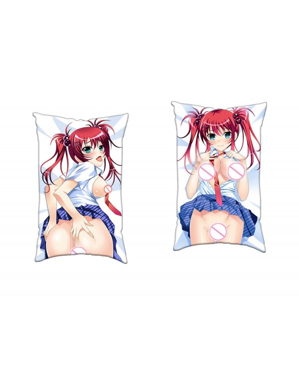 Adorable Red Hair Anime Girl Anime Zwei-Wege-Triko...