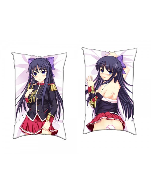 Akane Ryuuzouji Walkure Romanze Anime Zwei-Wege-Trikot-Luftkissen mit Loch 35x55cm（13.7in x 21.6in）