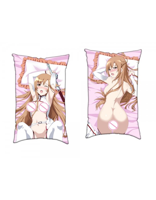 Asuna Sword Art Online Anime Zwei-Wege-Trikot-Luftkissen mit Loch 35x55cm（13.7in x 21.6in）