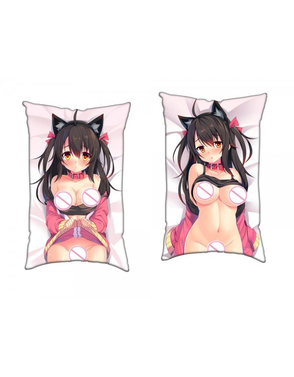 Cute Neko Girl Anime Zwei-Wege-Trikot-Luftkissen m...