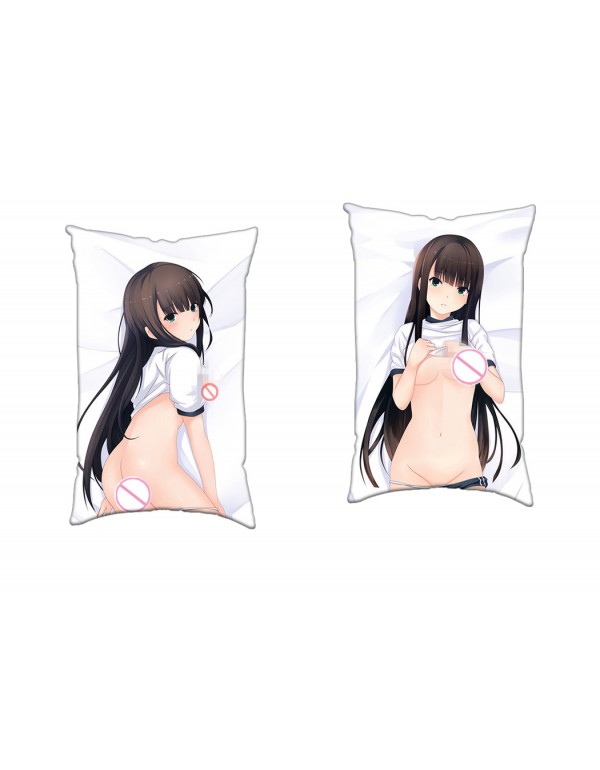 Ichishi Mizuki Love Rain Game Anime Zwei-Wege-Trikot-Luftkissen mit Loch 35x55cm（13.7in x 21.6in）