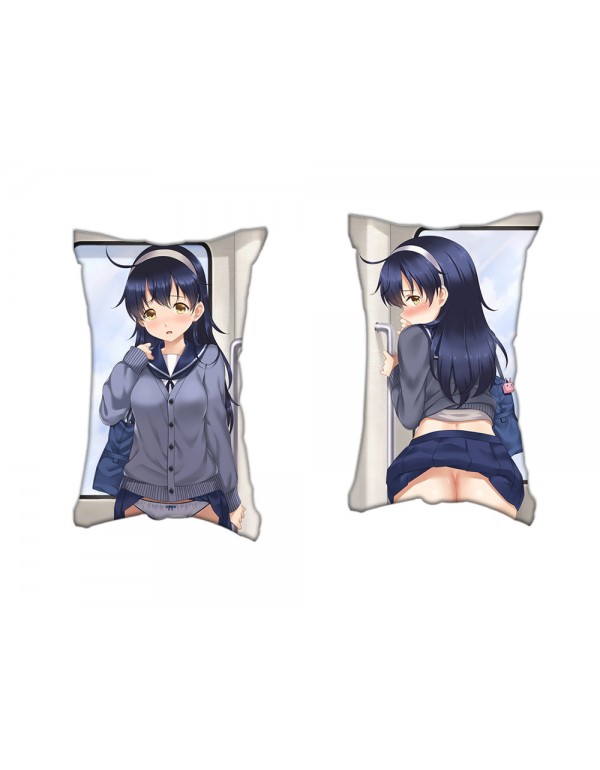 Kantai Collection Anime Zwei-Wege-Trikot-Luftkissen mit Loch 35x55cm（13.7in x 21.6in）