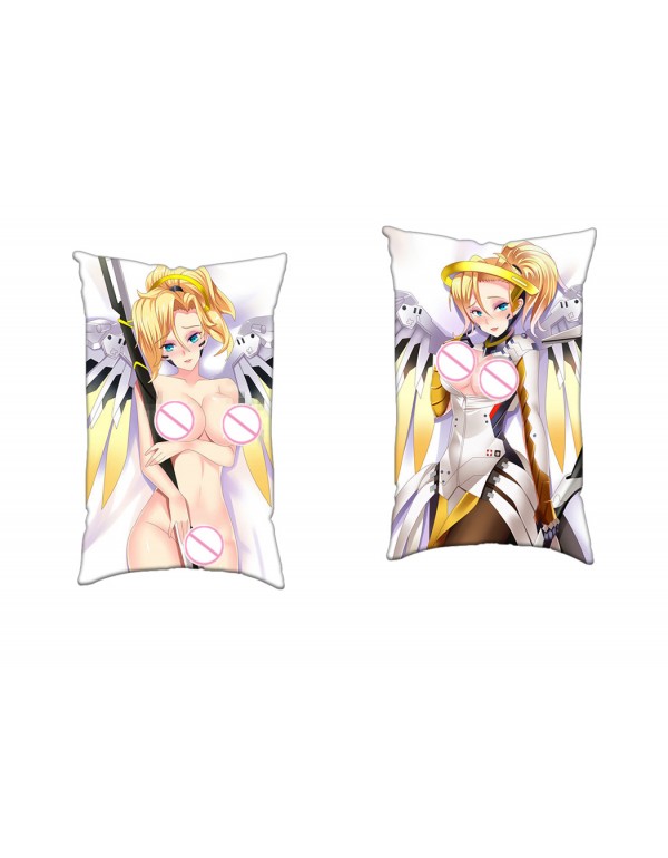 Mercy Overwatch Anime Zwei-Wege-Trikot-Luftkissen ...