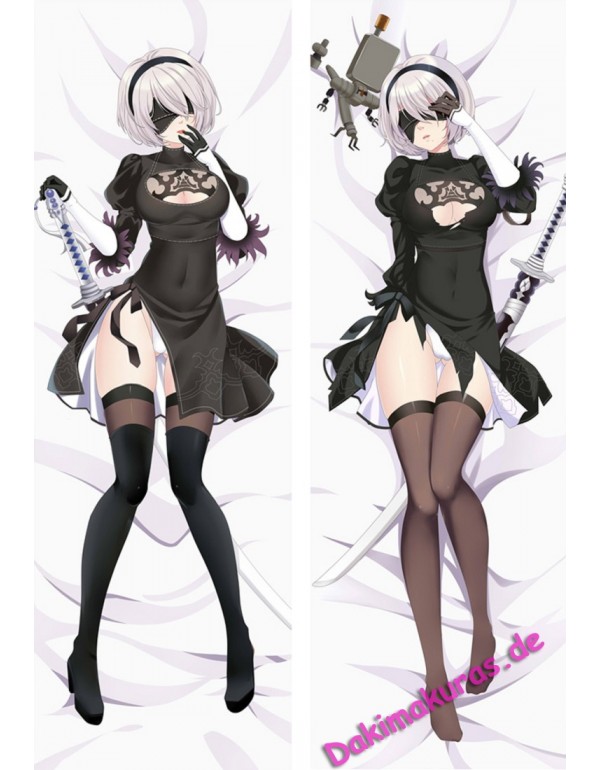 2B - Nier Automata Anime Kissen Dakimakura Umarmun...