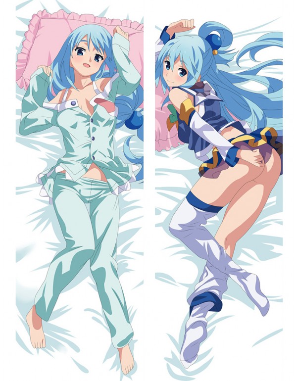 Aqua - Konosuba Anime Kissen Dakimakura Umarmungs Körper Kissenbezug