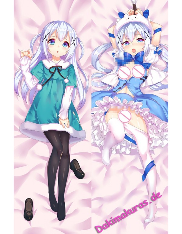 Chino Kafu - Is the Order a Rabbit Anime Kissen Dakimakura Umarmungs Körper Kissenbezug