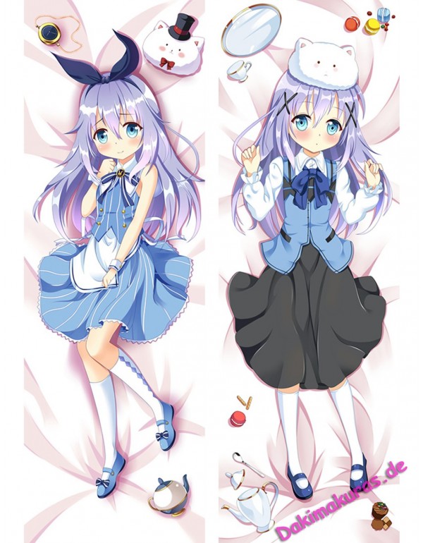 Chino Kafu - Is the Order a Rabbit Lange Anime Japenese Liebe Kissenbezug kaufen
