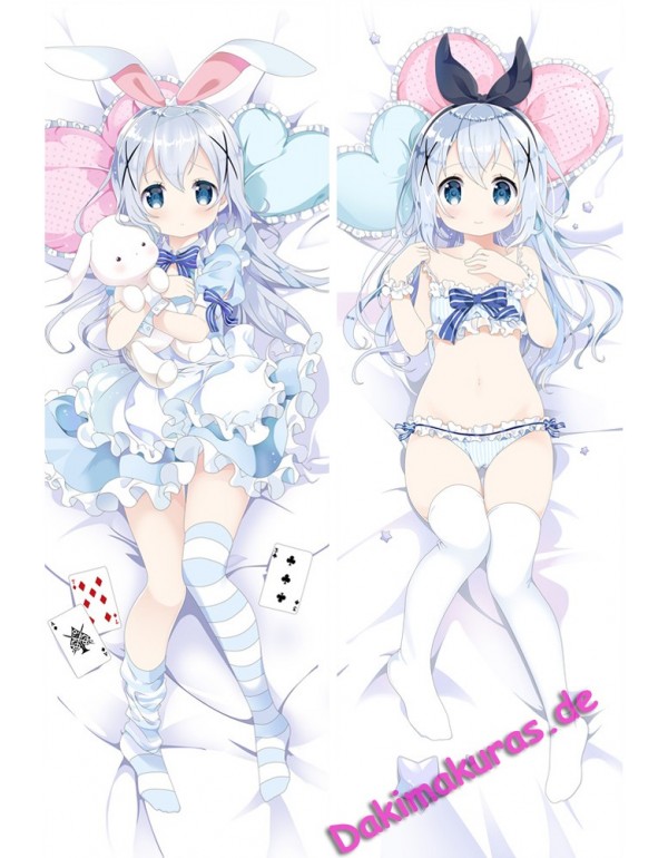 Chino Kafu - Is the Order a Rabbit Lange Anime Japenese Liebe Kissenbezug kaufen