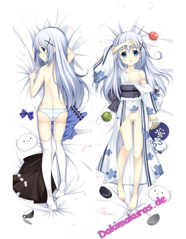 Chino Kafuu - Is the Order Rabbit Dakimakura kissen Billig Anime Kissenbezug Kaufen