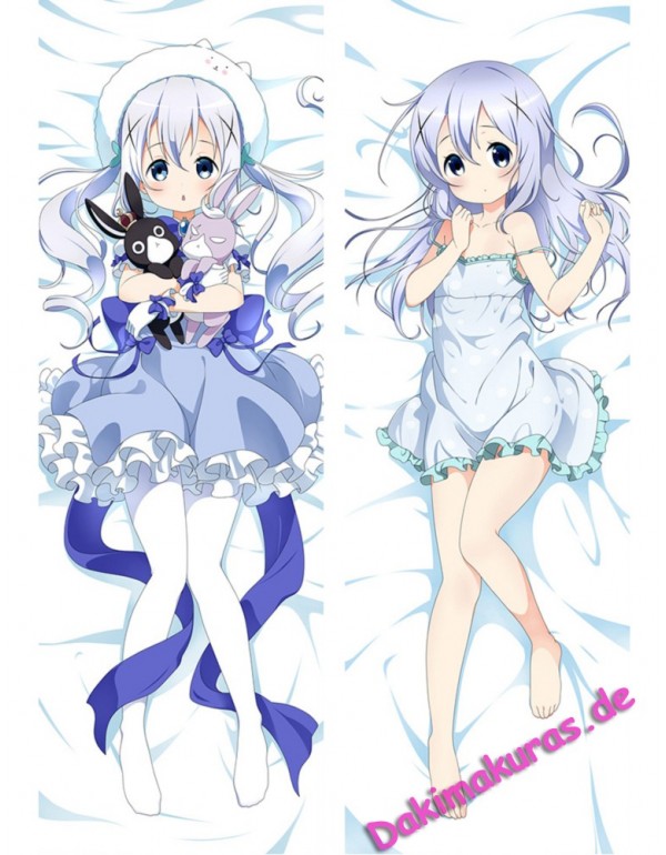 Chino Kafuu - Is the Order Rabbit Anime Kissen Dakimakura Umarmungs Körper Kissenbezug