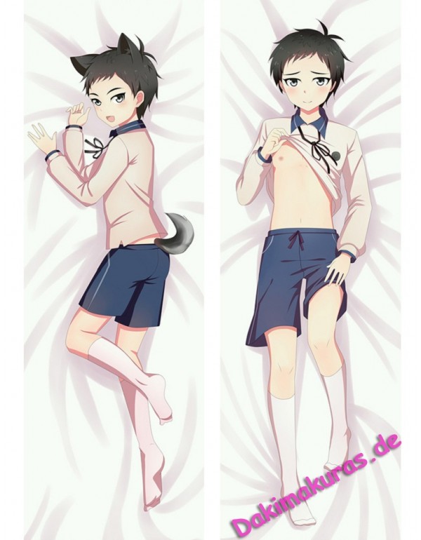 Cute Neko Boy Männer Dakimakura kissen Billig Ani...