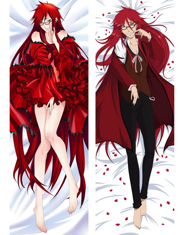 Grell Sutcliff - Kuroshitsuji Dakimakura kissen Bi...