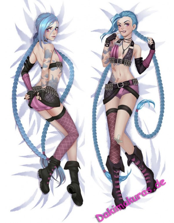 Jinx - League of Legends Anime körper kissen gün...