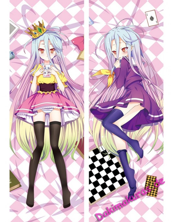 Shiro - No Game No Life Anime Kissen Dakimakura Umarmungs Körper Kissenbezug