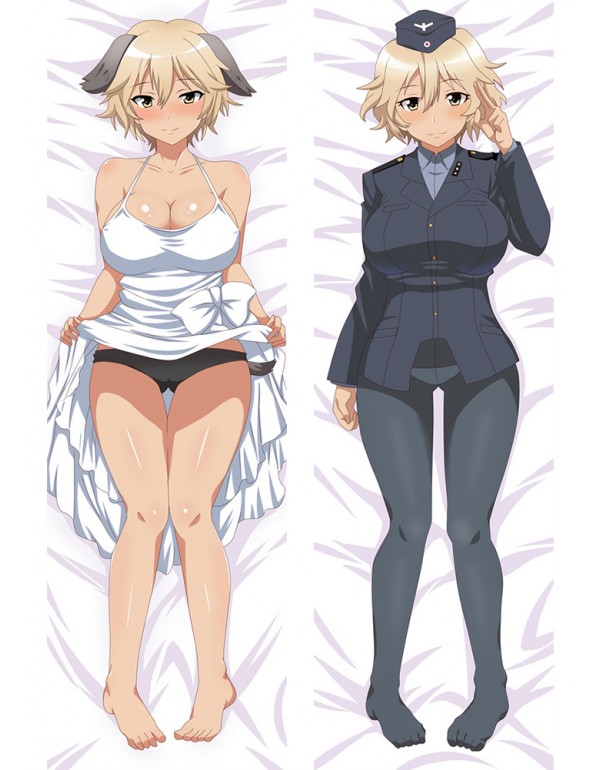 Waltrud Krupinski - Strike Witches Anime Kissen Dakimakura umarmt Körper Kissenbezüge