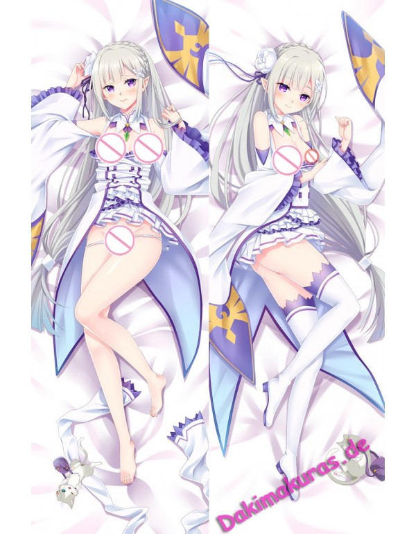 Emilia -Re Zero Dakimakura kissen Billig Anime Kis...