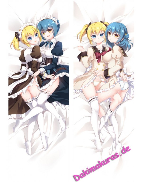 Kougami Kanon and Kunieda Shiho - Battle Girl High School Dakimakura bezug Anime Körper Kissenbezug