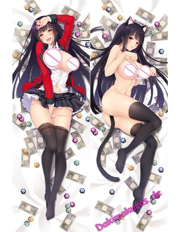 Yumeko Jabami - Kakegurui Compulsive Gambler Anime körper kissen billig dakimakura bedrucken